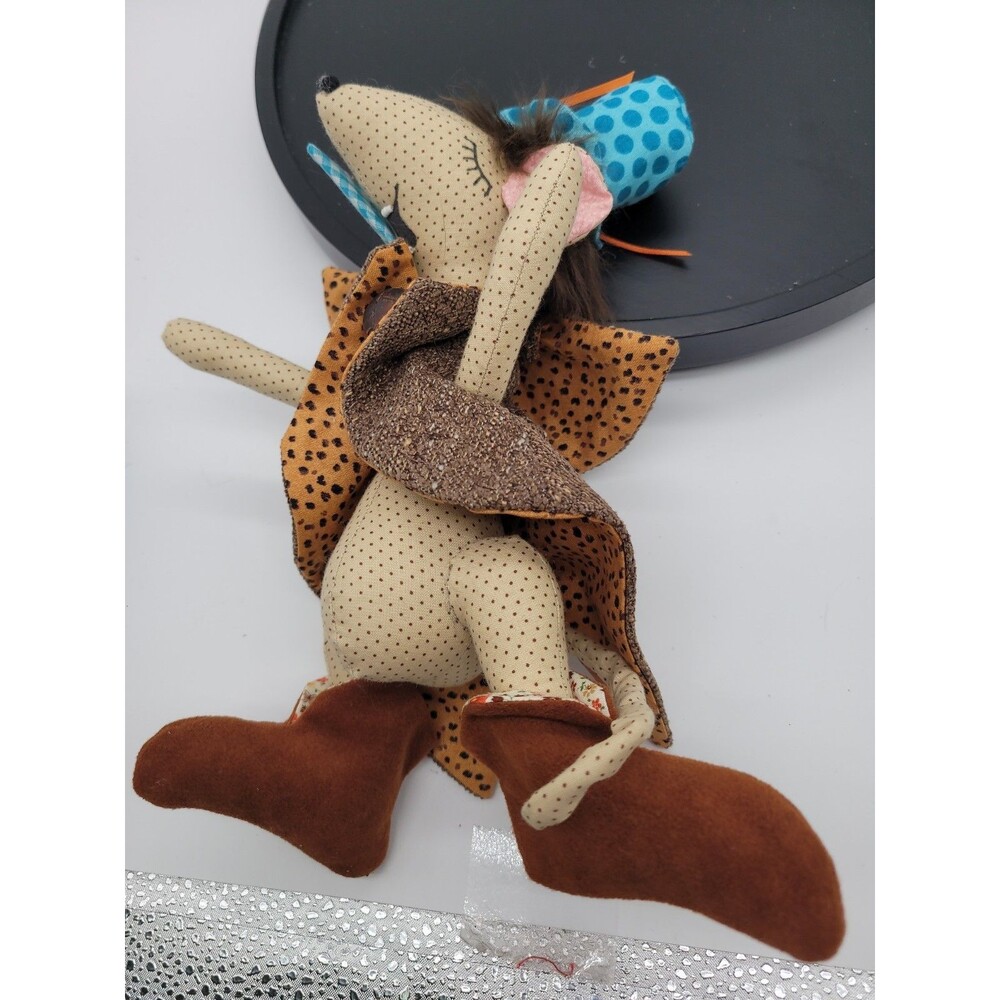 Maileg ? Mouse, Big Brother Handmade? Stuffed Animal Toy 10"